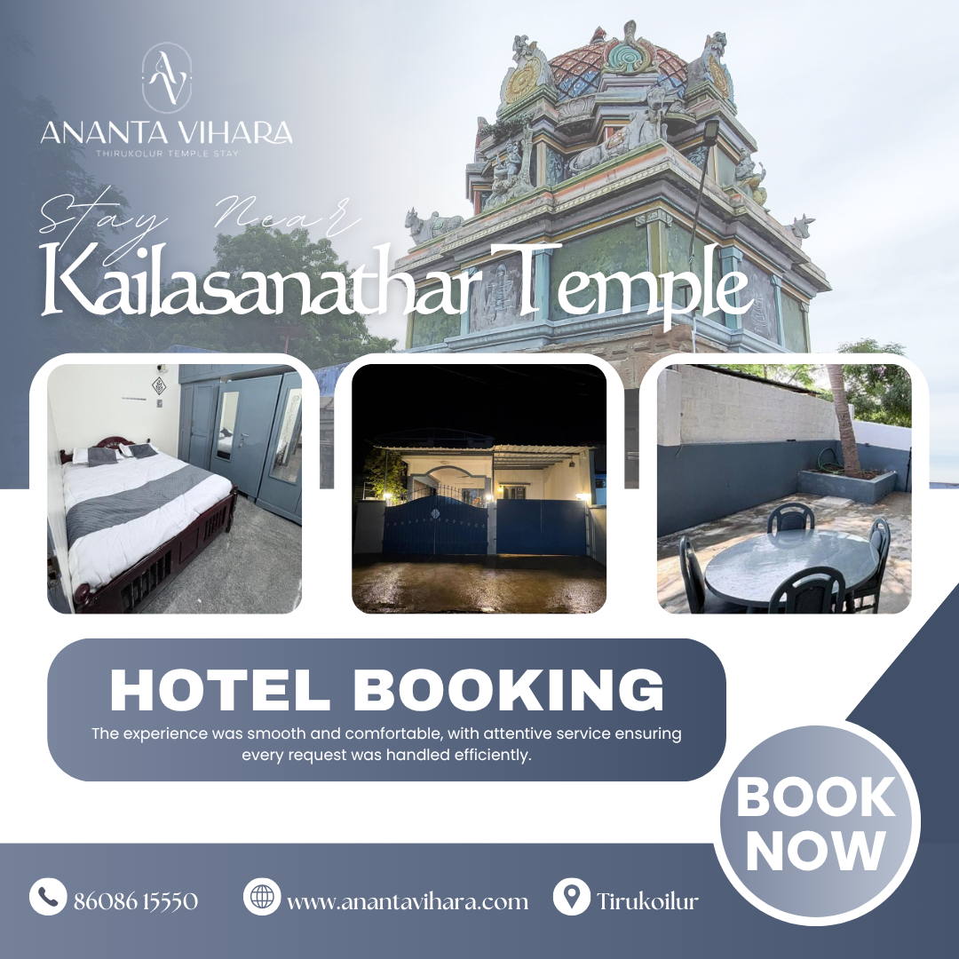 Stay Near Sri Kailasanathar Temple, Kodaganallur | Nava Kailayam 3rd Temple | Sevvai (Mars) Sthalam