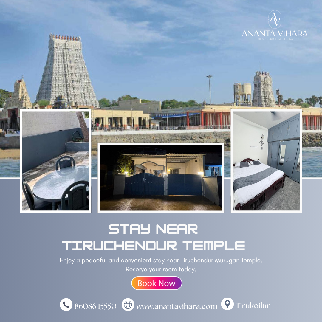Stay Near Tiruchendur Murugan Temple | Arulmigu Subramaniya Swamy Temple | Complete Pilgrim Guide